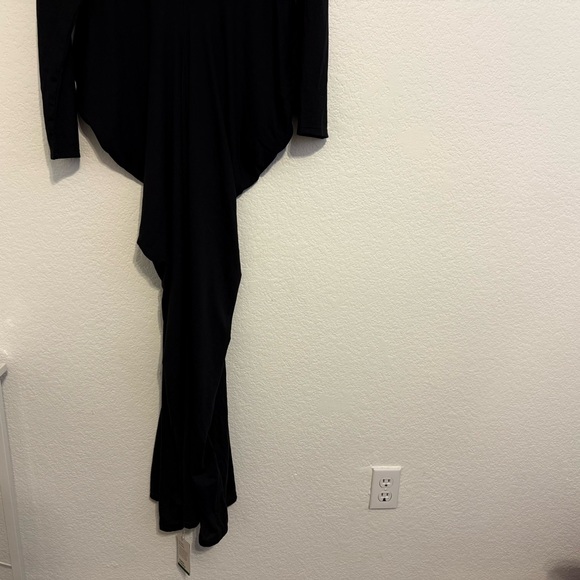 Halara Deep V Neck Long Sleeve Stacked Ruched Maxi Casual Dress - Picture 7 of 10